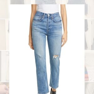 Rage and bone never worn denim